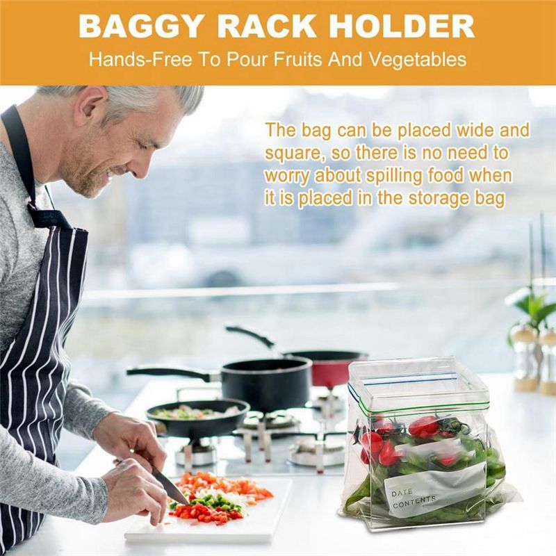 Food Storage Bag - SUPER OFFERTA: Porta Sacchetti con Chiusura