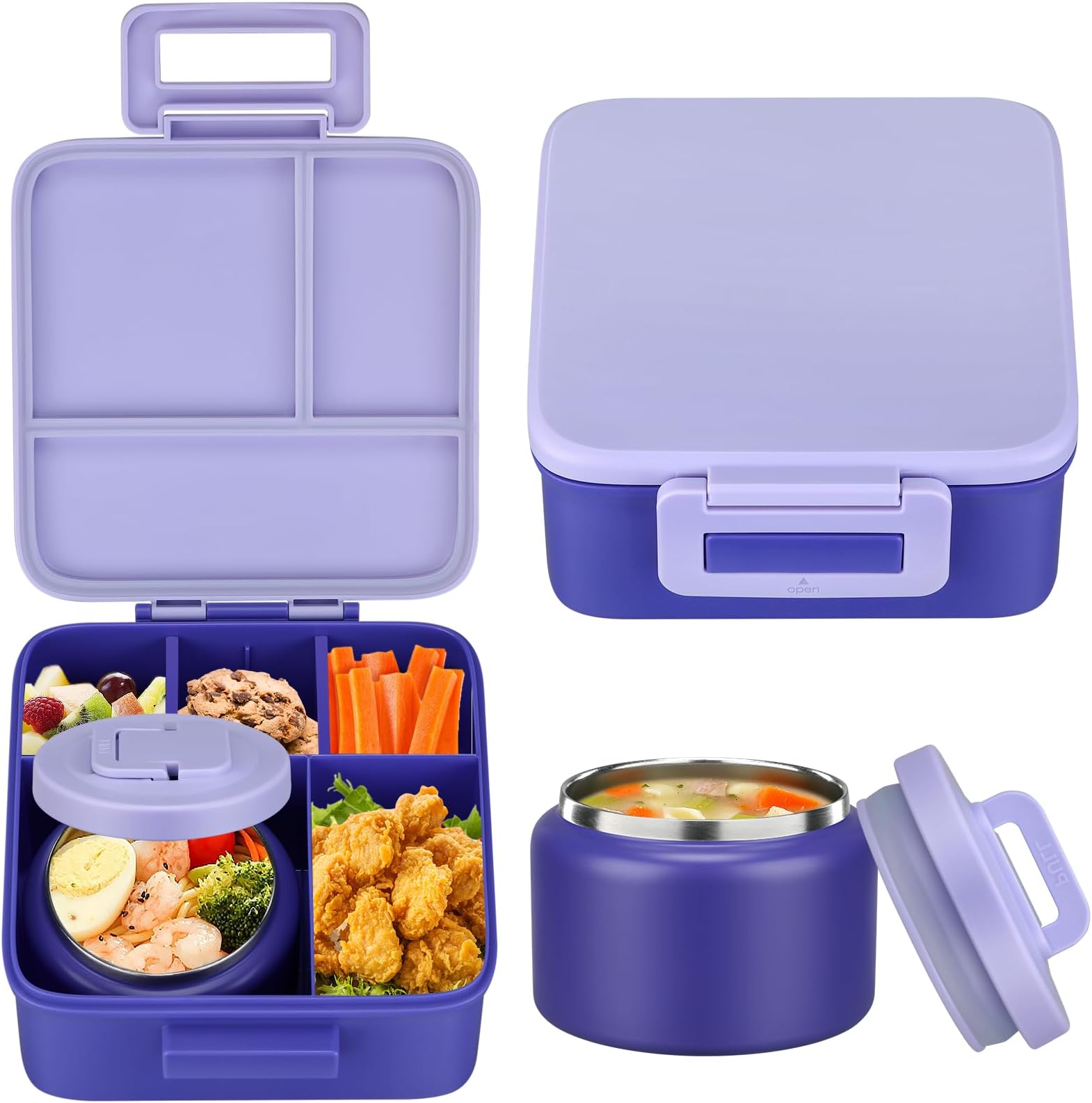 Food Storage Oven Safe - Set da 1 Contenitore Bento per