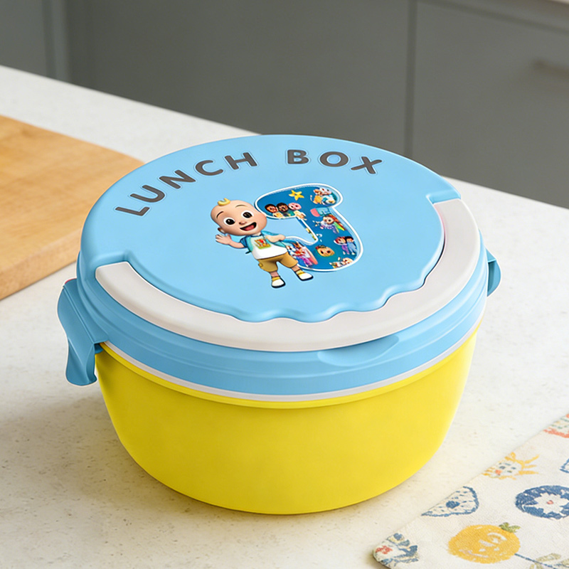 Food Storage Meals - Porta Pranzo Cocomelon, Contenitore Portatile Bento