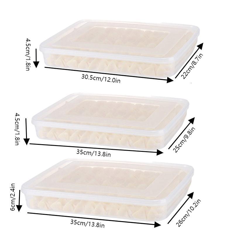 Food Storage Meals - Contenitore Trasparente per Alimenti, Organizer per