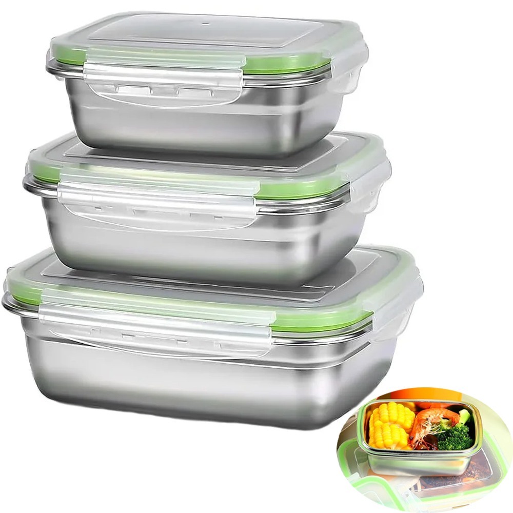 Food Storage Oven Safe - Set di contenitori per alimenti da