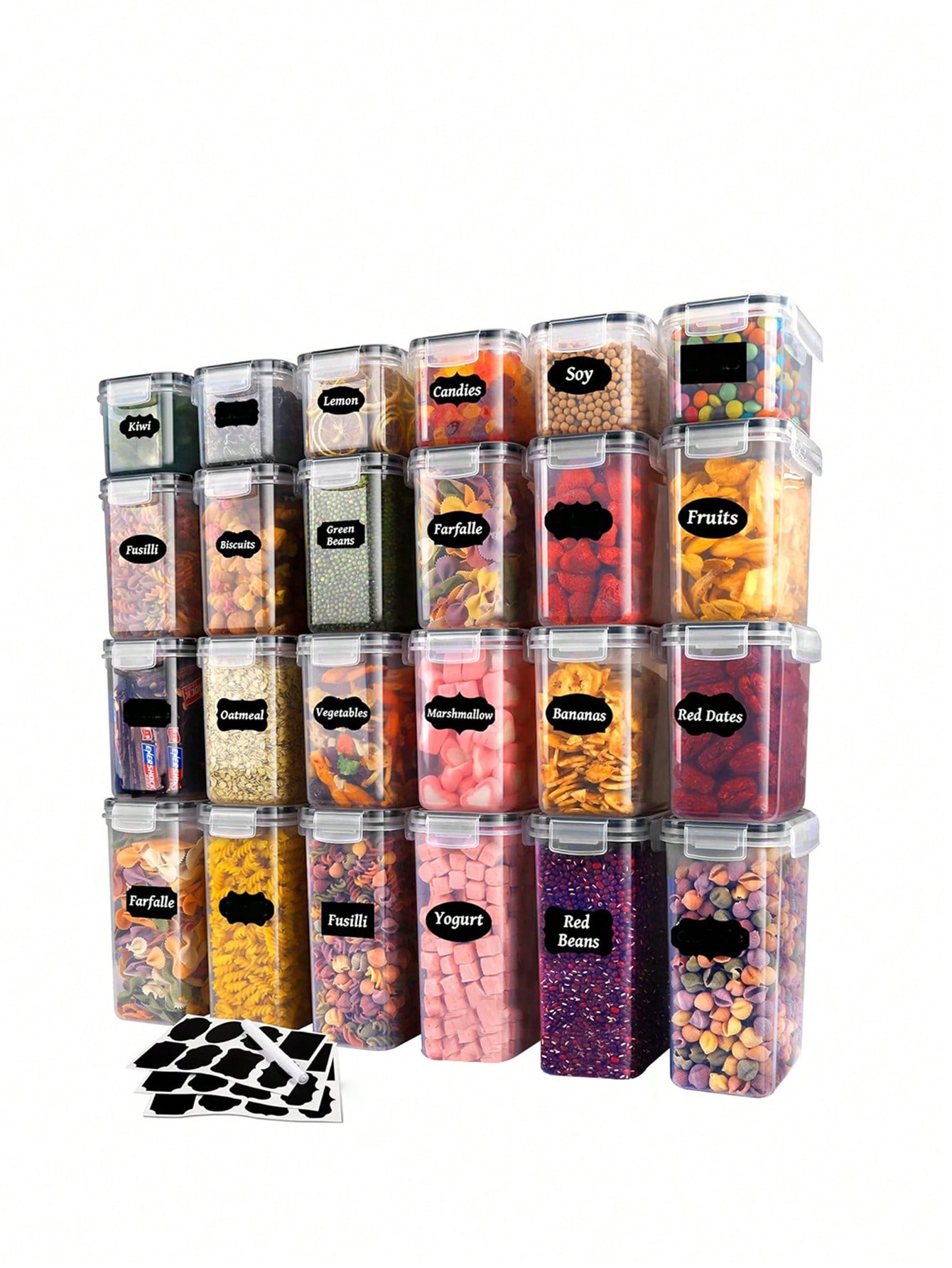 48 contenitori sigillati per c - Food Storage Labels recensione e prezzo