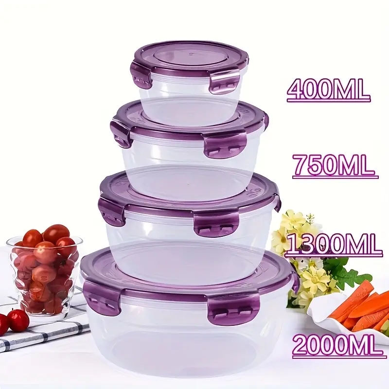 4 Contenitori in Plastica per  - Food Storage Meals recensione e prezzo