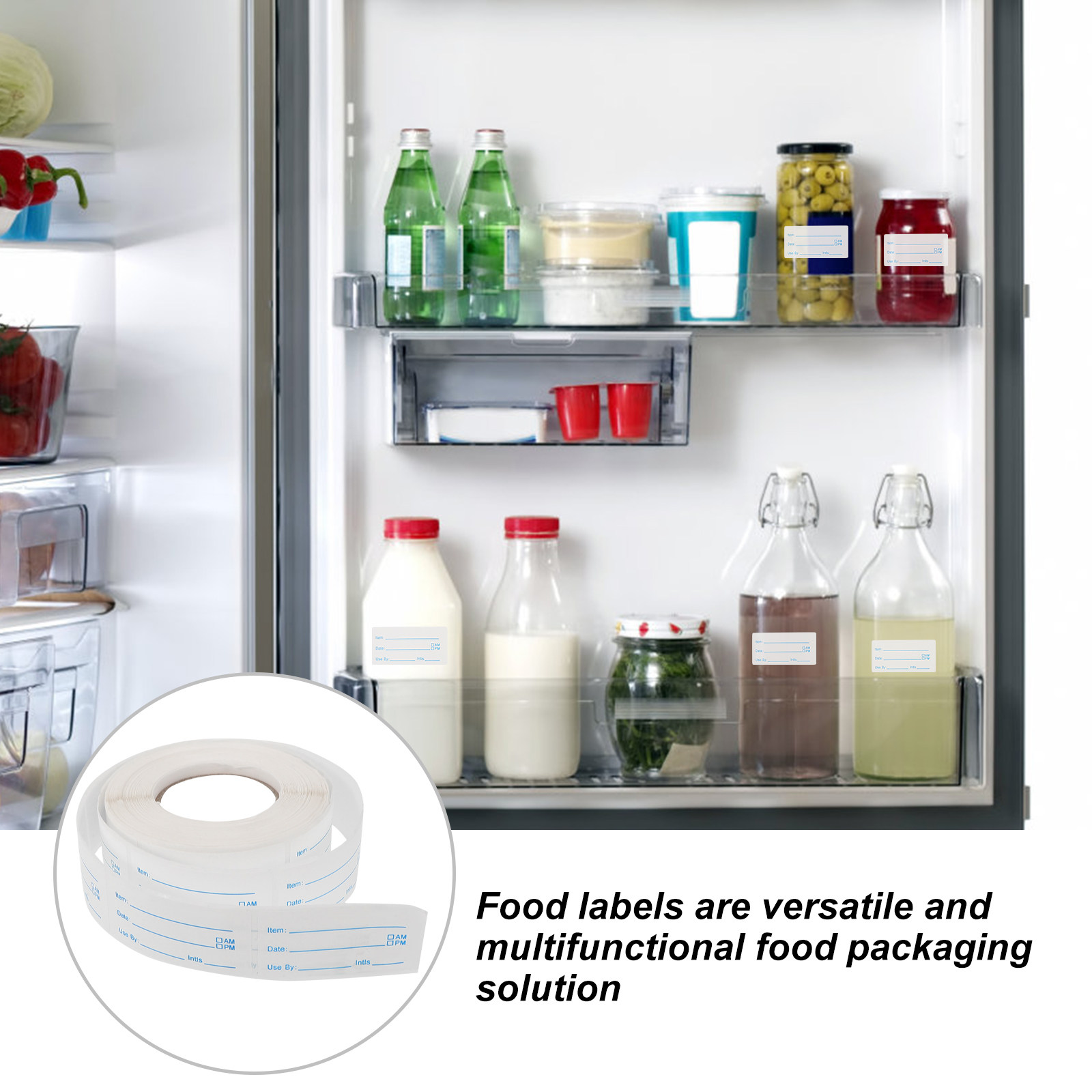 1 rotolo di etichette adesive  - Food Storage Labels recensione e prezzo