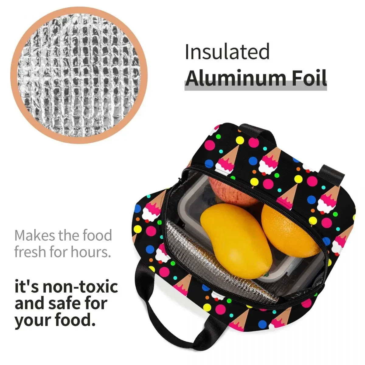 Borsa Termica Portatile Colora - Food Storage Bag recensione e prezzo