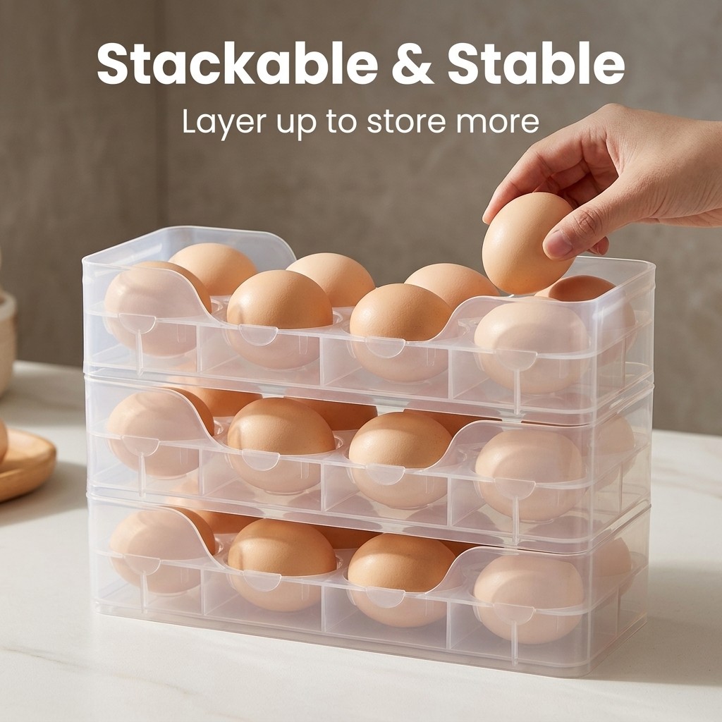 Portauova impilabile, organize - Food Storage With Dividers recensione e prezzo