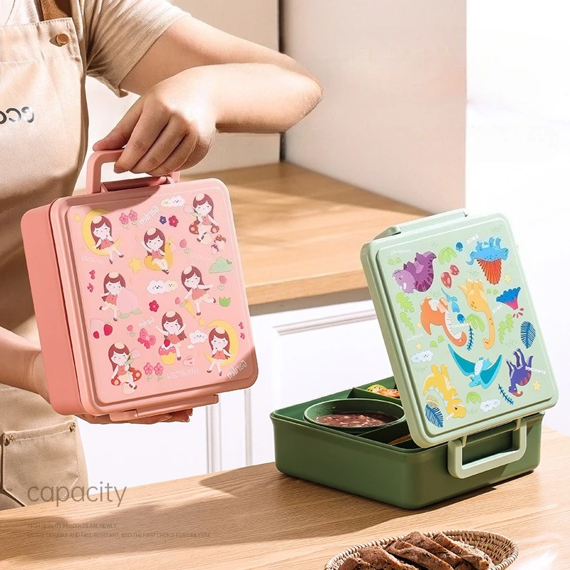 Lunch Box Cartoon Insalata di  - Food Storage Oven Safe recensione e prezzo