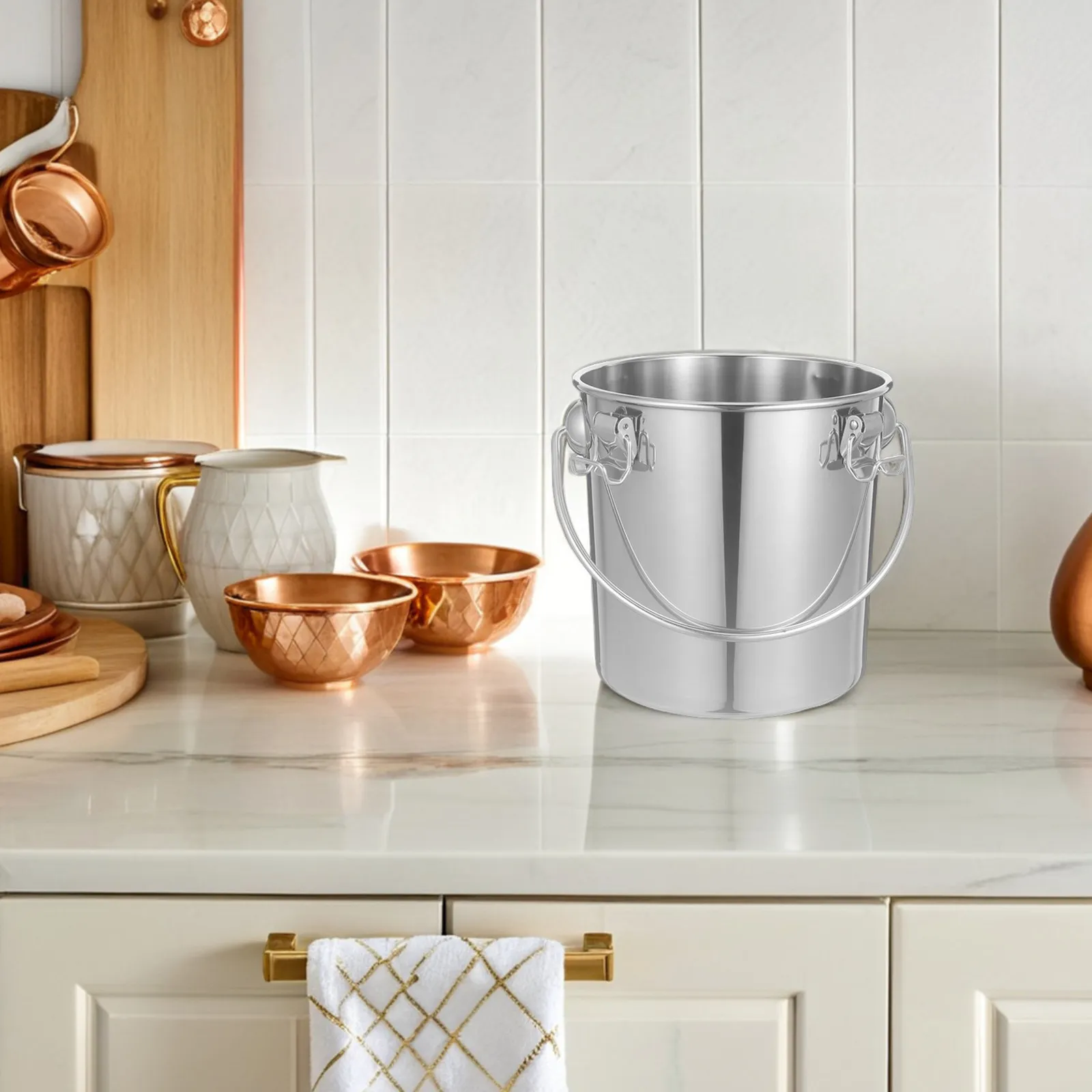 Secchio portatile in acciaio i - Food Storage Containers recensione e prezzo