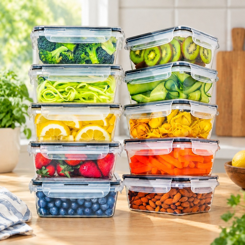 Set di 10 contenitori per alim - Food Storage Labels recensione e prezzo